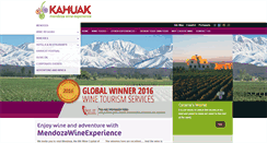Desktop Screenshot of mendozawineexperience.com